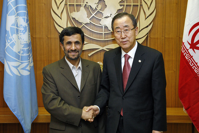 Secretary-General Meets President of Iran 