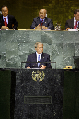 US President Addresses General Assembly General Debate 