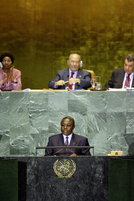 Vice-President of Gabon Addresses General Assembly 