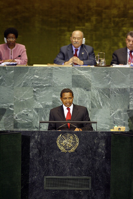 President of Tanzania Addresses General Assembly 