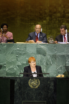 President of Finland Addresses General Assembly 