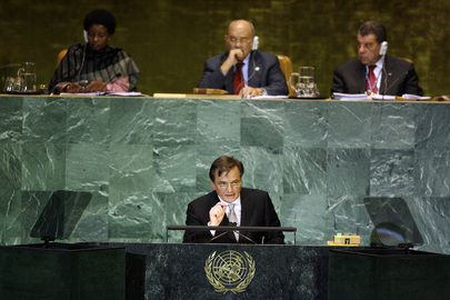 Presidency Chairman of Bosnia and Herzegovina Addresses General Assembly 