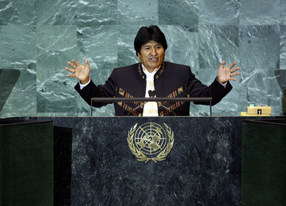 President of Bolivia Addresses General Assembly 