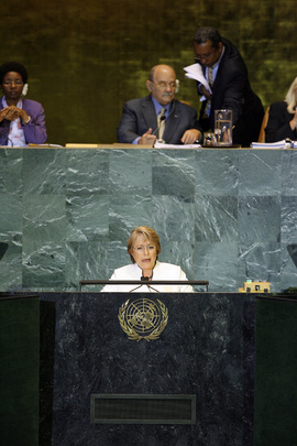 President of Chile Addresses General Assembly 
