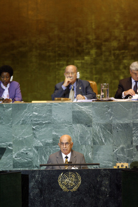 First Vice-President of Cuba Addresses General Assembly