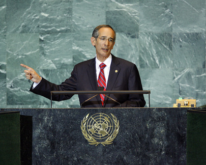 President of Guatemala Addresses General Assembly