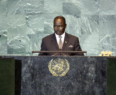 President of Central African Republic Addresses General Assembly