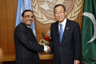 Secretary-General Meets President of Pakistan