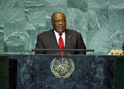 Prime Minister of the Bahamas Addresses General Assembly