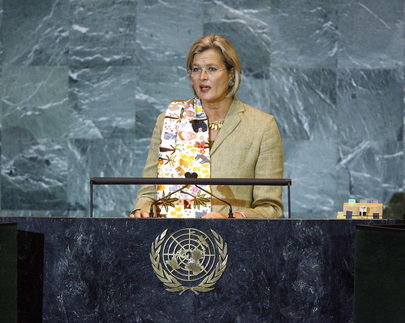 Foreign Minister of Austria Addresses General Assembly 