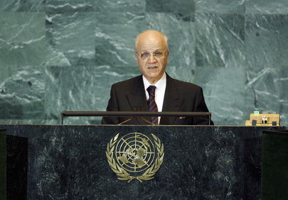 Foreign Minister of Algeria Addresses General Assembly 
