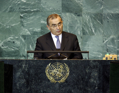 Foreign Minister of Romania Addresses General Assembly