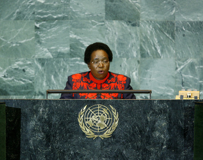Foreign Minister of South Africa Addresses General Assembly