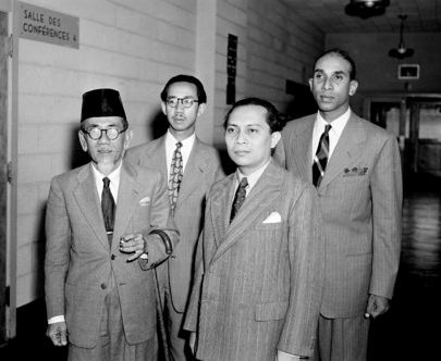 Indonesian Delegation at Lake Success