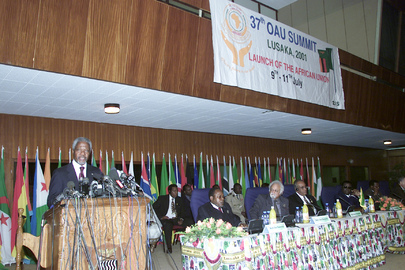 Secretary-General Visits Zambia