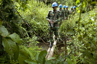 UNMIL Peacekeepers on Patrol
