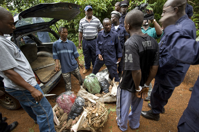 Liberian National Police Seize Drugs