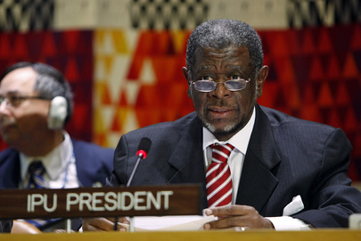 IPU President Participates in Effective Peacekeeping Hearing 