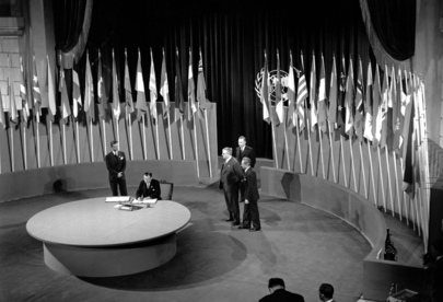 The San Francisco Conference, 25 April - 26 June 1945: Australia Signs the United Nations Charter