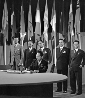 The San Francisco Conference, 25 April - 26 June 1945: The Philippine Commonwealth Signs the United Nations Charter