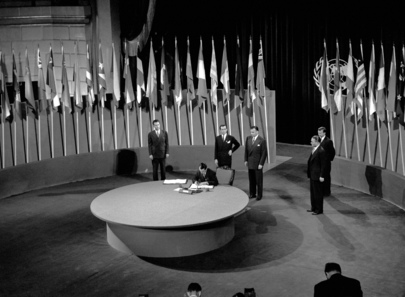 The San Francisco Conference: Ecuador Signs United Nations Charter
