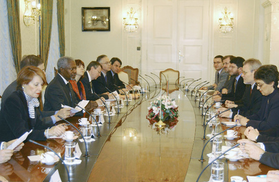 Secretary-General Visits Croatia