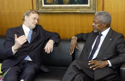 Secretray-General Meets with Head of International Crisis Group