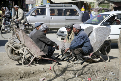 Afghan Workers Wait for Employment