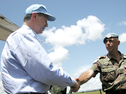 Under-Secretary-General for Peacekeeping Operations Visits Bunia, Democratic Republic of the Congo