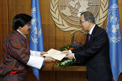 New Permanent Representative of Bhutan Presents Credentials