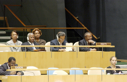 Delegation of Haiti Attends Fifty-Eighth Session of General Assembly