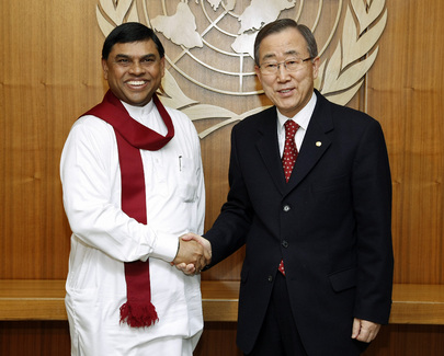 Secretary-General Meets Sri Lankan Senior Presidential Adviser 