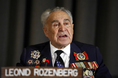 WWII Veteran Addresses Holocaust Memorial Ceremony