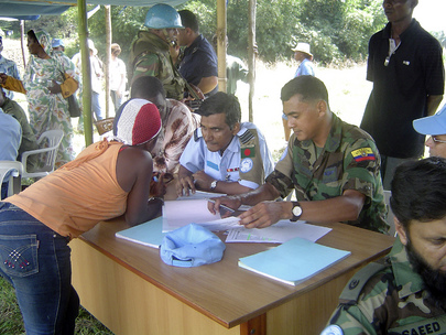 UN Mission in Liberia Starts Disarmament of Combatants