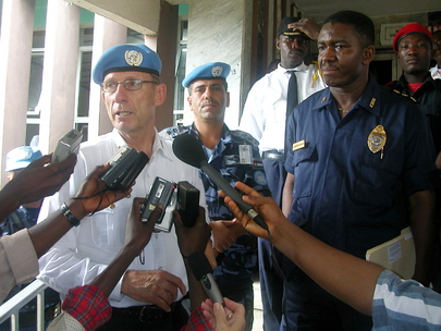 UNMIL Civilian Police Launches Operation Restore Calm with Liberian National Police