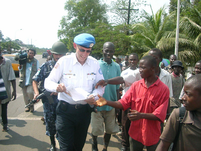 UNMIL Civilian Police Launches Operation Restore Calm with Liberian National Police
