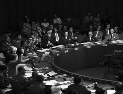 United Nations Security Council Discusses Greek Question 