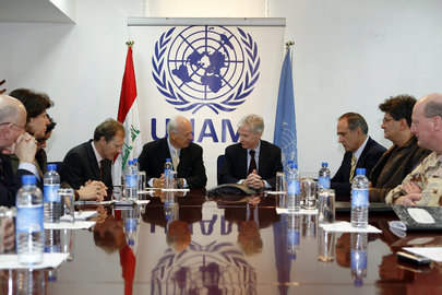 Head of UNAMI Meets U.S. Ambassador to Iraq