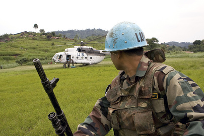MONUC Troops Arrive at Temporary Base