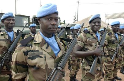 Peacekeepers in Côte d'Ivoire (UNOCI)