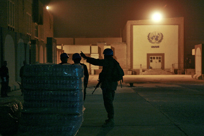 UNAMI Guard Unit Participates in Training Exercise