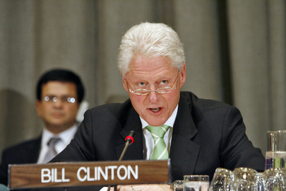 Former U.S. President Addresses Special ECOSOC Preparatory Meeting 