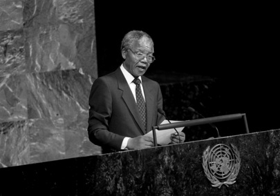 Nelson Mandela (ANC) Addresses Special Committee Against Apartheid