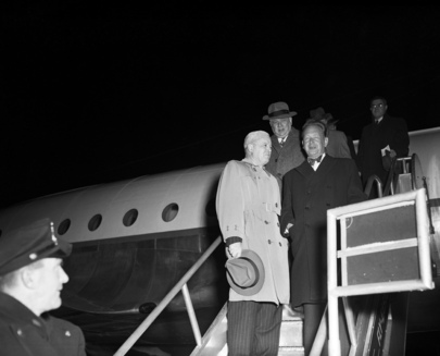 Secretary-General Dag Hammarskjöld Is Back from Peking
