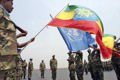 Change of Ethiopian Peacekeeping Contingent in Burundi