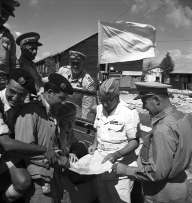 U.N. Truce Observers in Palestine