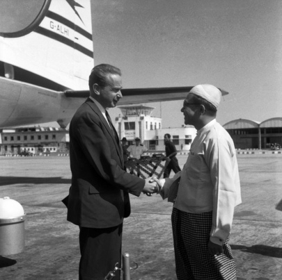 United Nations Secretary-General in Rangoon