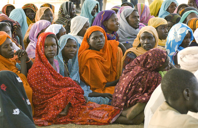 IDP Women Talk to UN Representatives