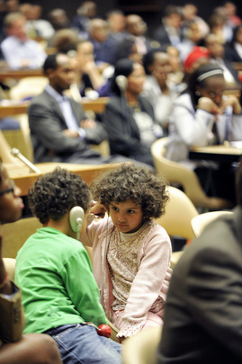 Children Attend Rwanda Genocide Anniversary Ceremony