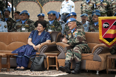 UN Special Envoy for Children Visits MONUC